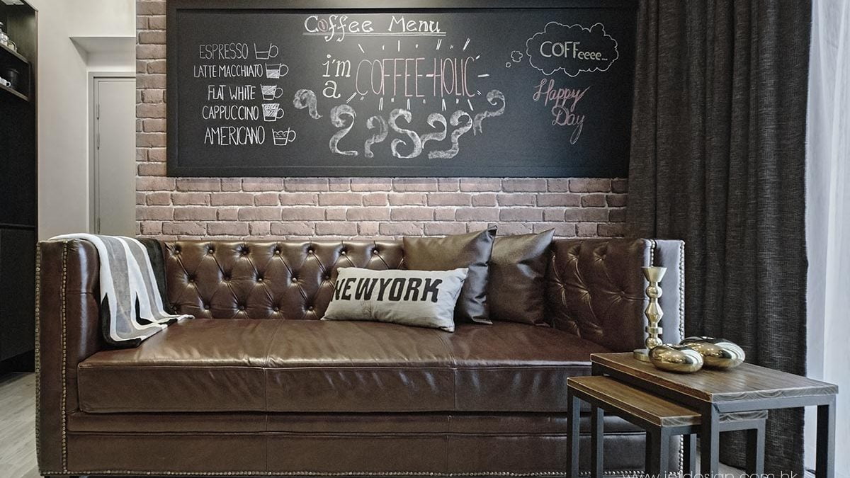 Black Board Interior Design on Double Cove Starview Prime's Living Room Wall